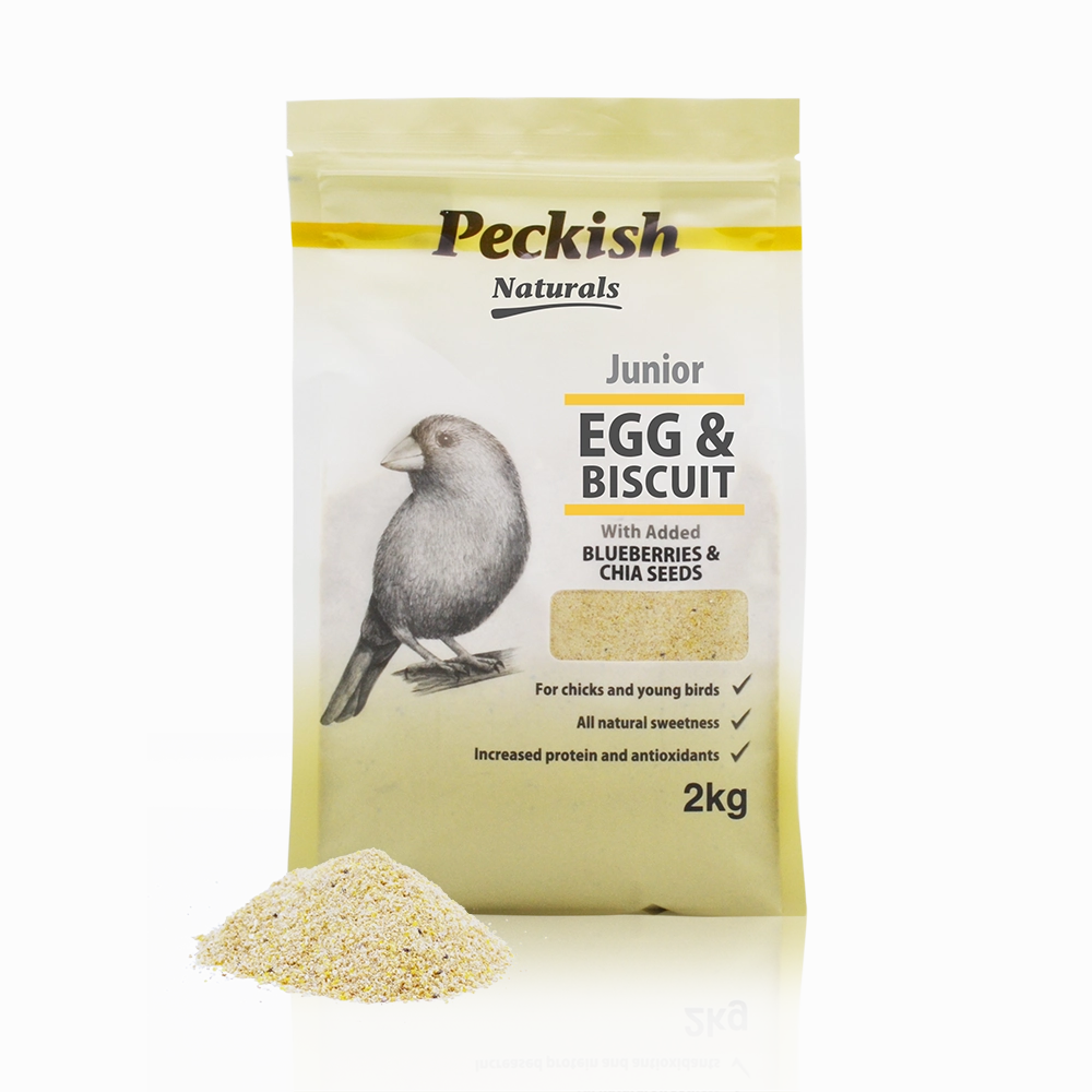 Peckish - Junior Egg & Biscuit with Blueberry & Chia Seeds (2kg)