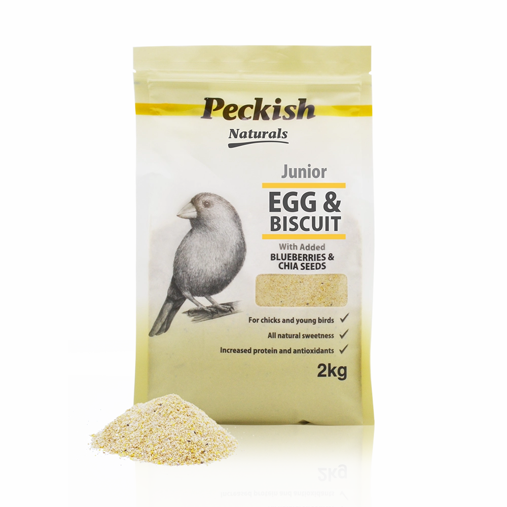 Peckish - Junior Egg & Biscuit with Blueberry & Chia Seeds (2kg)