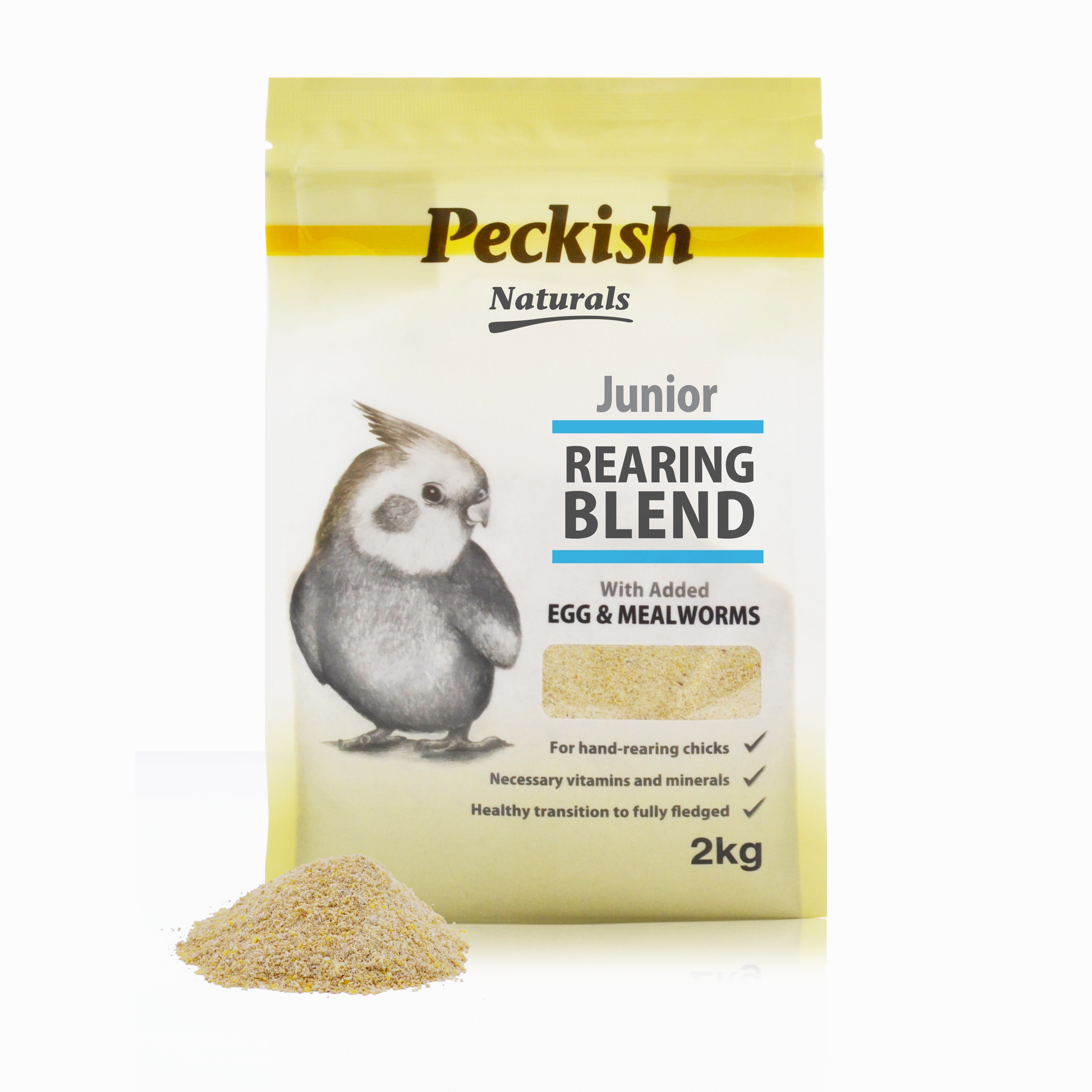 Peckish - Junior Rearing Blend Egg & Mealworms (2kg)