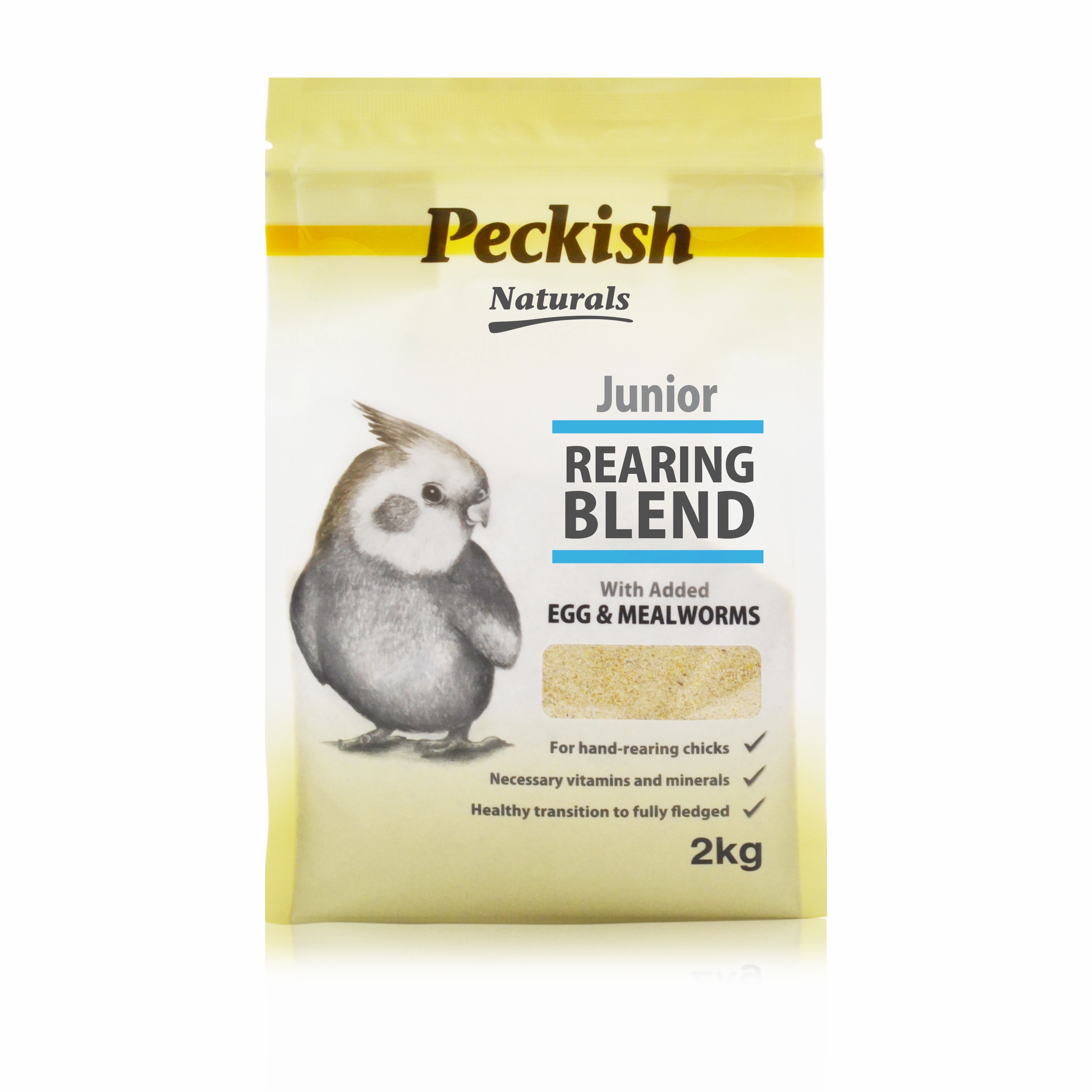 Peckish - Junior Rearing Blend Egg & Mealworms (2kg)