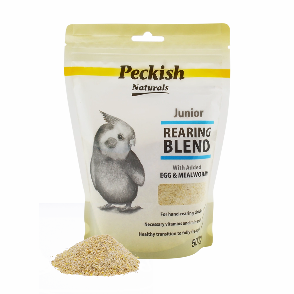 Peckish - Junior Rearing Blend Egg & Mealworms (500g)