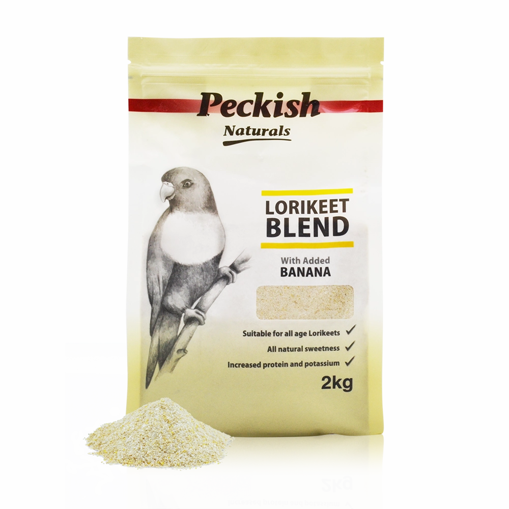 Peckish - Lorikeet Blend Banana (2kg)