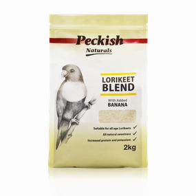 Peckish - Lorikeet Blend Banana (2kg)