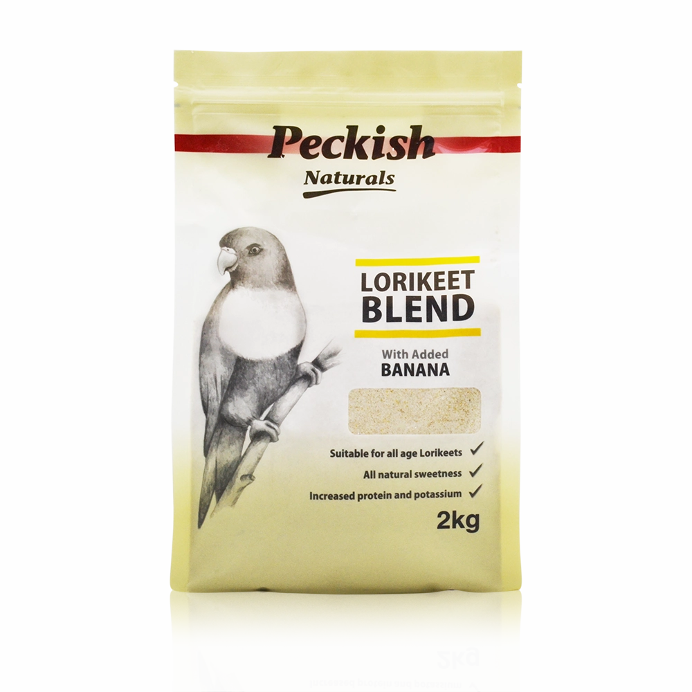 Peckish - Lorikeet Blend Banana (2kg)