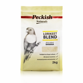 Peckish - Lorikeet Blend Banana (2kg)