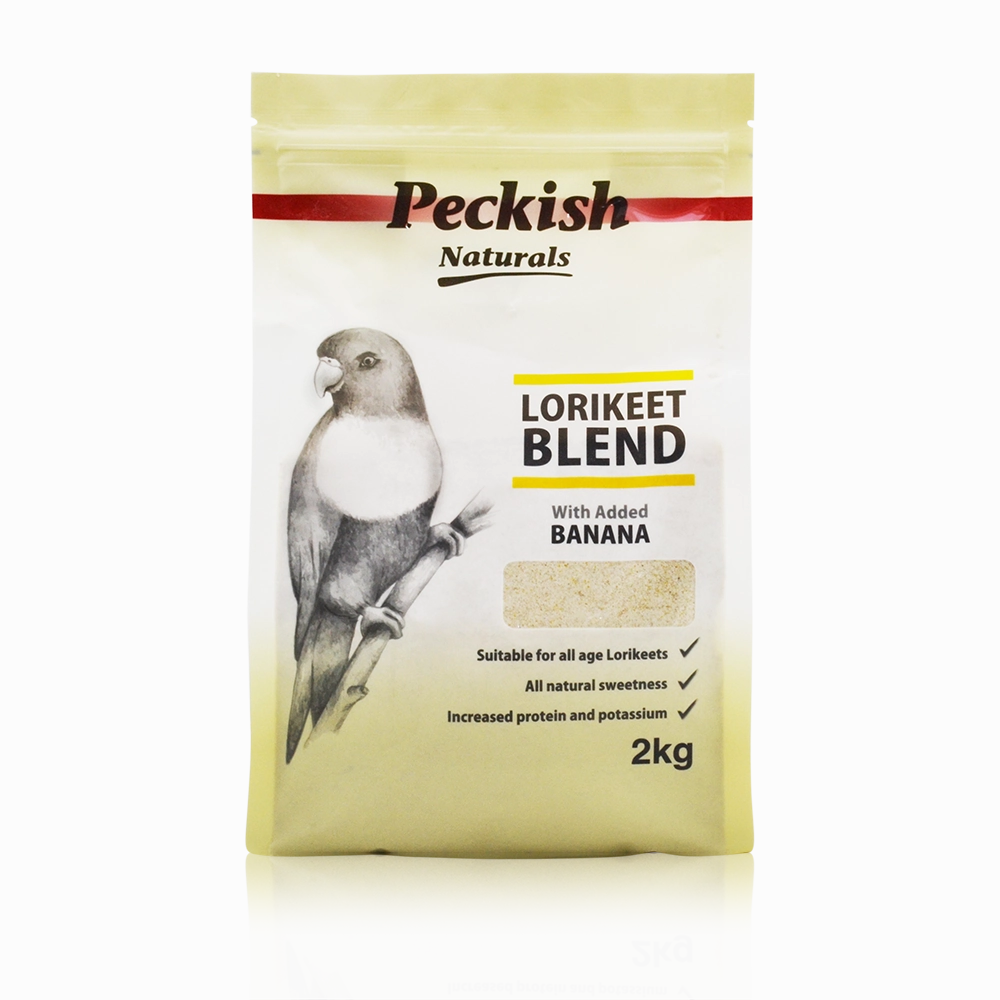Peckish - Lorikeet Blend Banana (2kg)