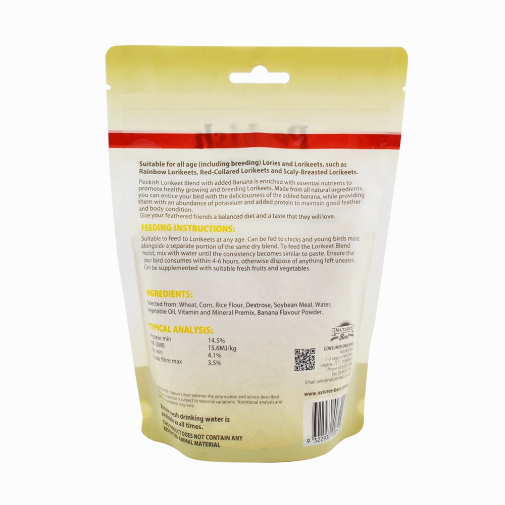 Peckish - Lorikeet Blend Banana (500g)