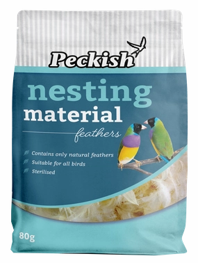 Peckish - Nesting Material Feathers (80g)