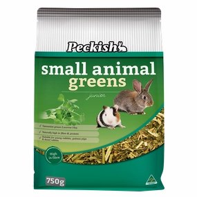 Peckish - Small Animal Junior/Dwarf Greens (750g)