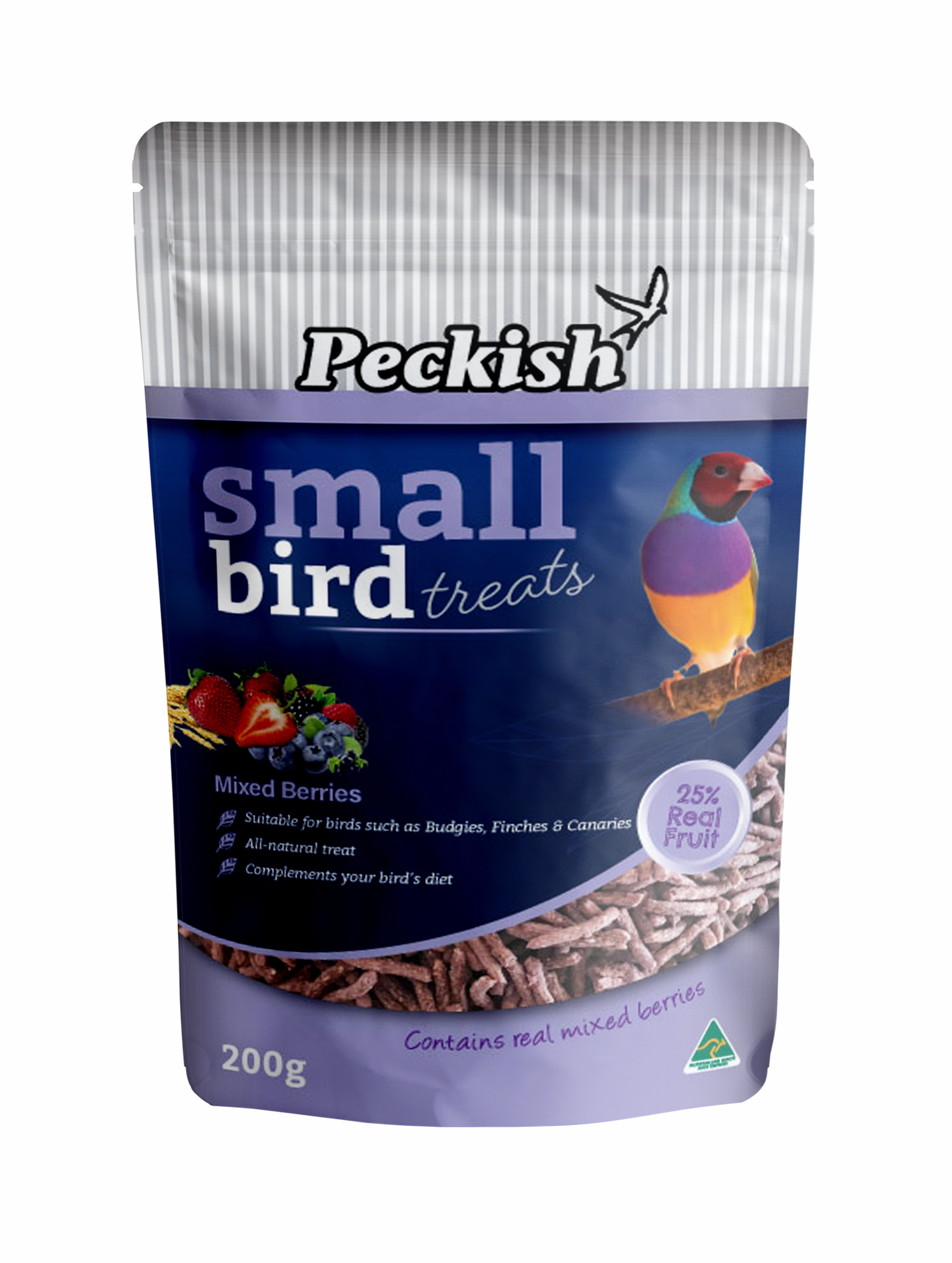 Peckish - Small Bird Mixed Berry Treat 200g