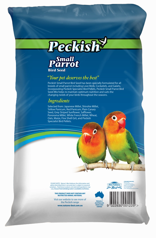 Peckish - Small Parrot Bird Seed (20kg)