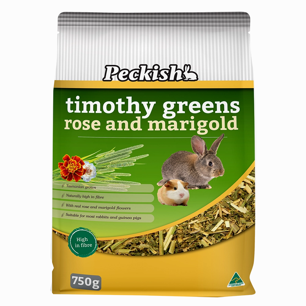 Peckish - Timothy Greens Rose & Marigold (750g)
