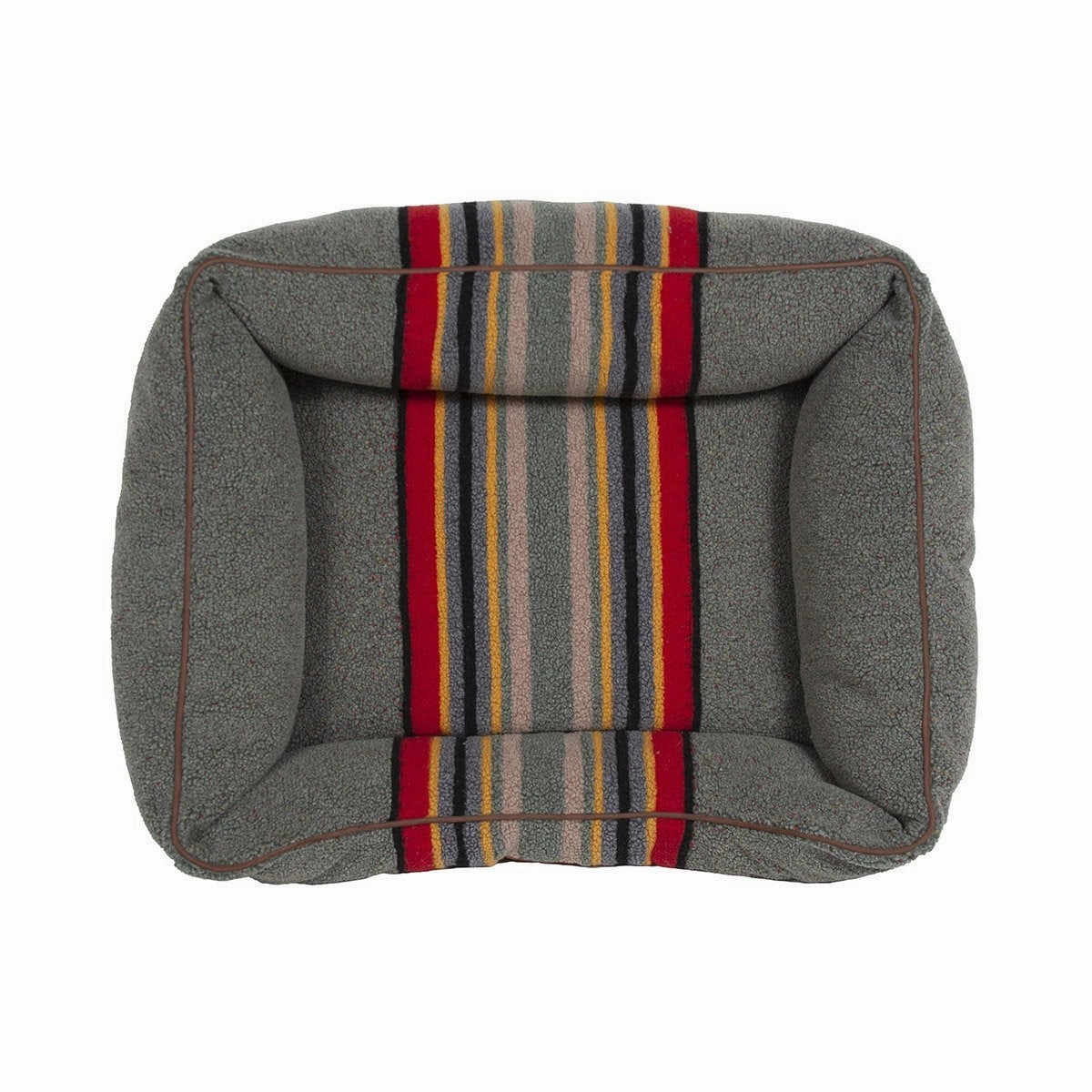 Pendleton Kuddler Dog Bed Vintage Camp Heather Green