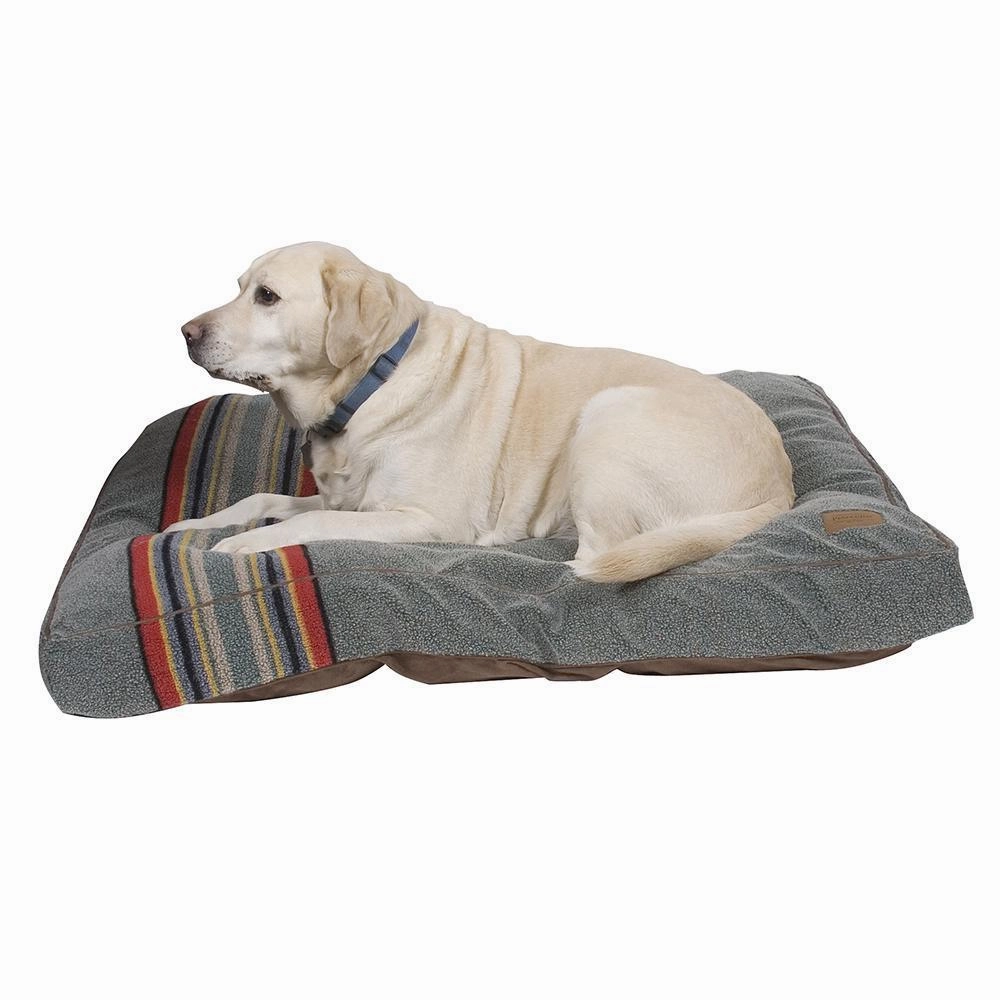Pendleton Napper Dog Bed Vintage Camp Heather Green