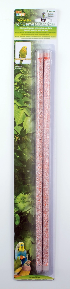 Penn Plax - Wood & Cement Perch (16in)