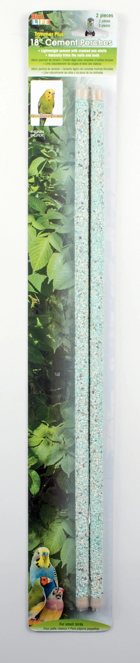 Penn Plax - Wood & Cement Perch (18in)