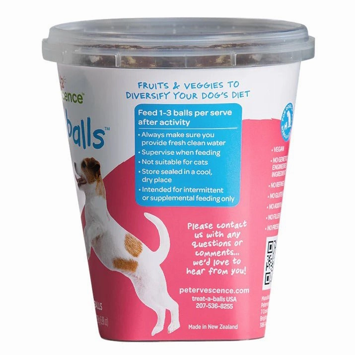 Petervescence Treat-A-Balls Cranberry, Pumpkin & Apple