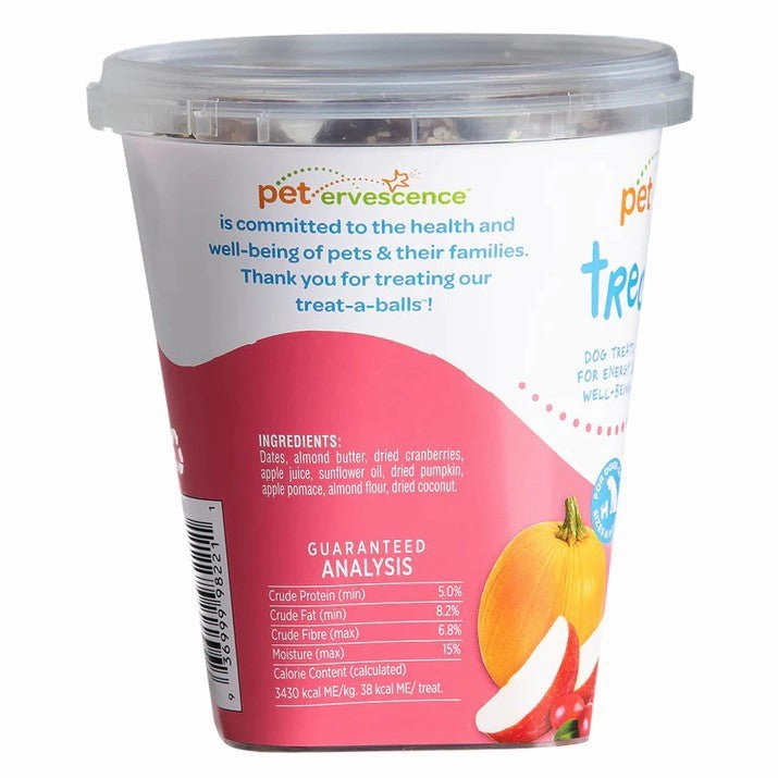 Petervescence Treat-A-Balls Cranberry, Pumpkin & Apple