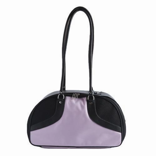 Petote Roxy Dog Carrier Pink And Black