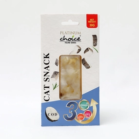 Platinum Choice Cat Snack Cod 30g