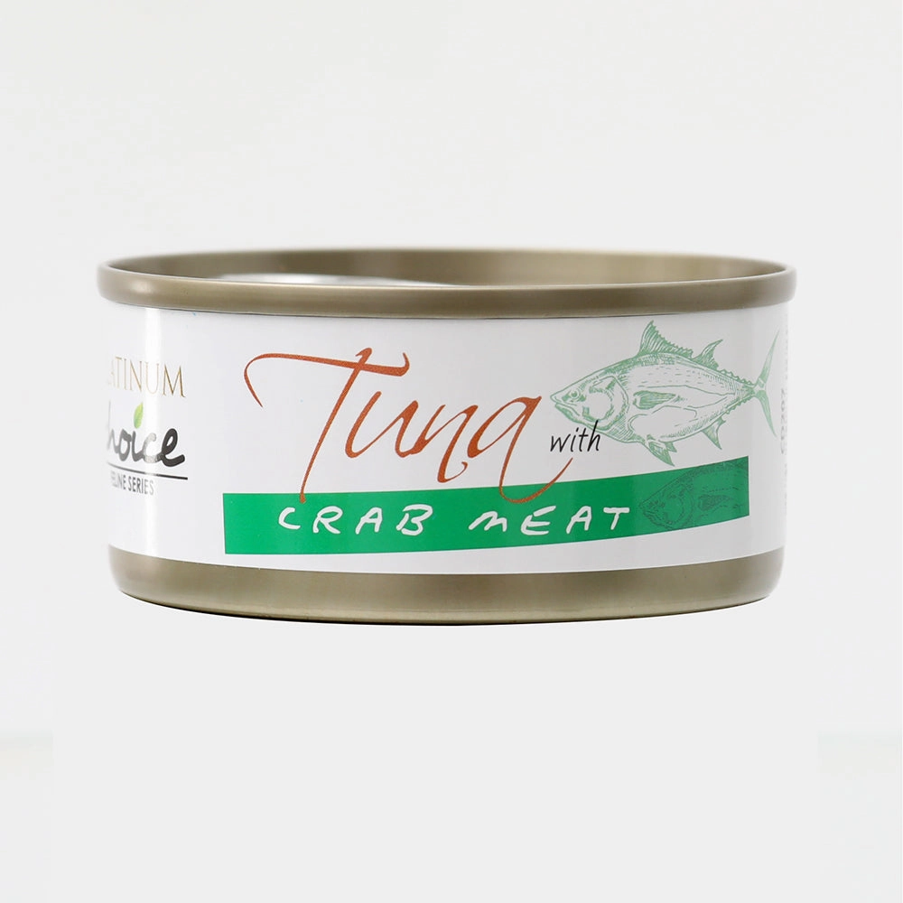 Platinum Choice Feline Tuna With Crab Meat 80g