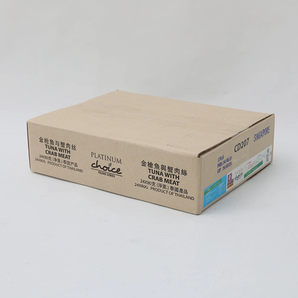 Platinum Choice Feline Tuna With Crab Meat 80g