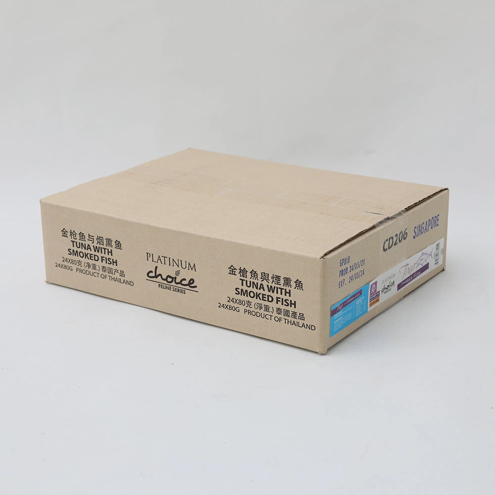 Platinum Choice Feline Tuna With Smoked Fish 80g