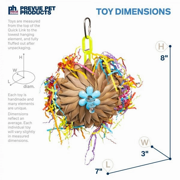 Prevue Pet Products Preening Wheel Bird Toy