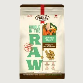 PRIMAL Kibble in the Raw Chicken Recipe Dog Food