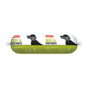 Prime100 Dog Food Roll Beef & Vegetables