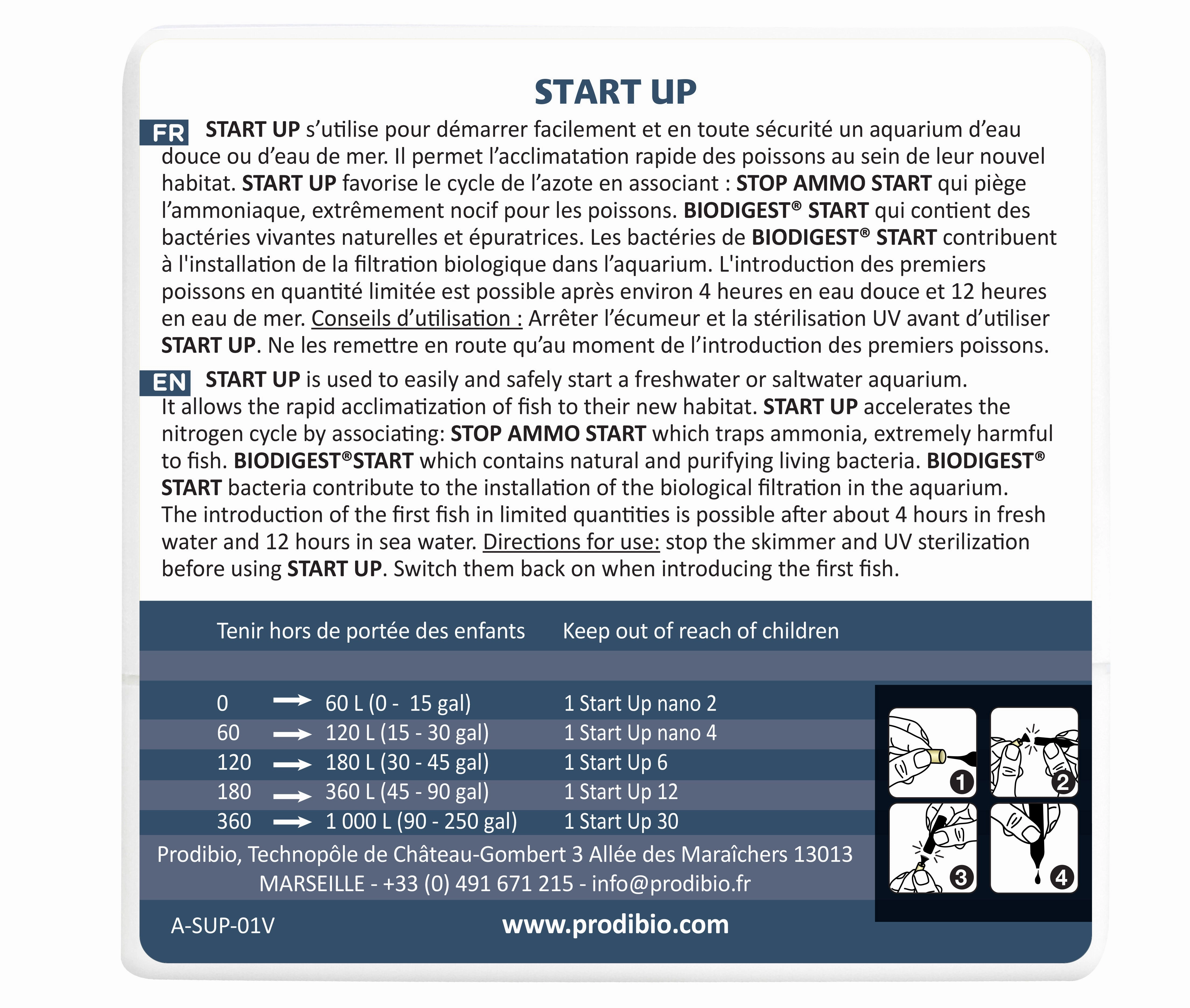 Prodibio - Start Up 6 vials (180L)