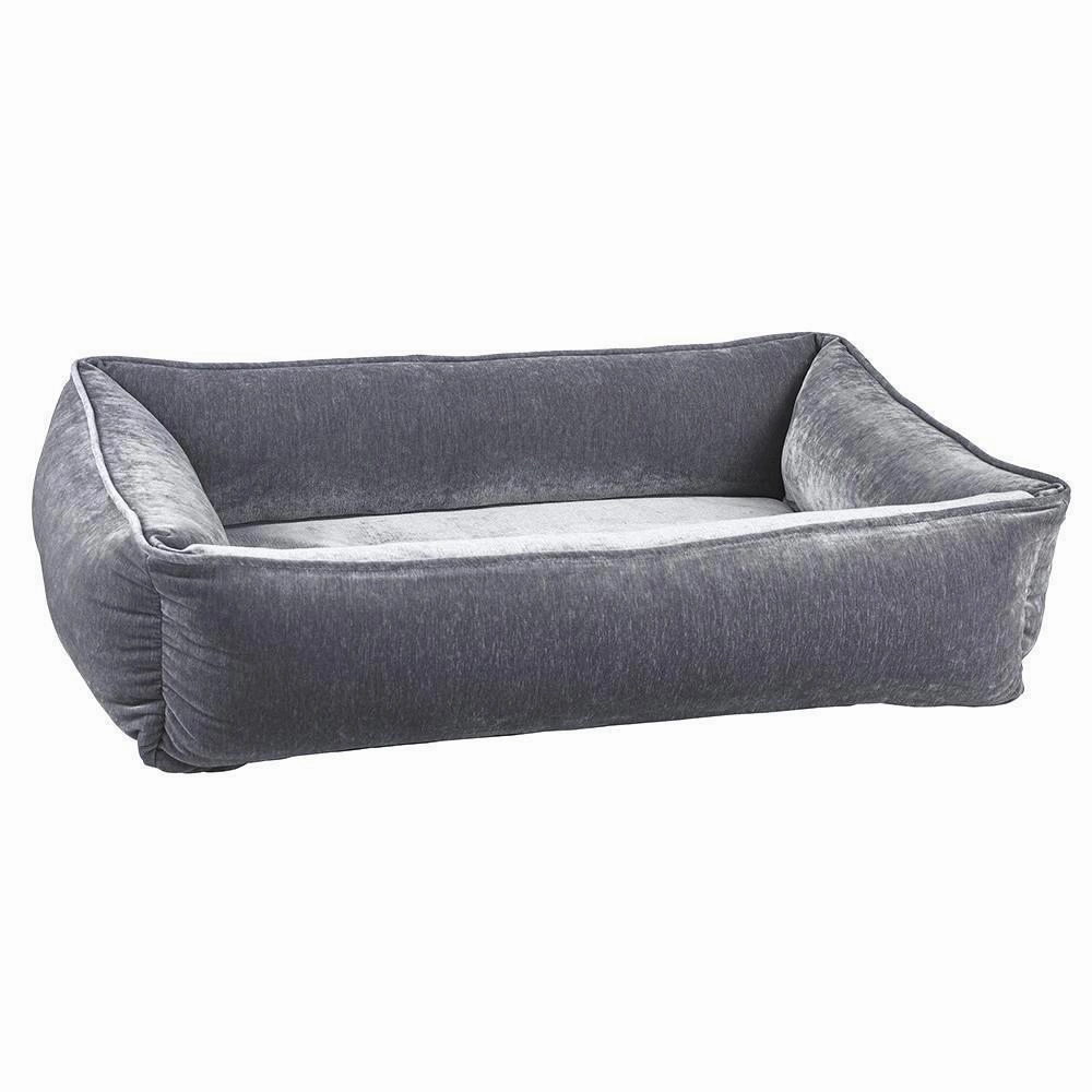 Pumice Microvelvet Urban Lounger Dog Bed