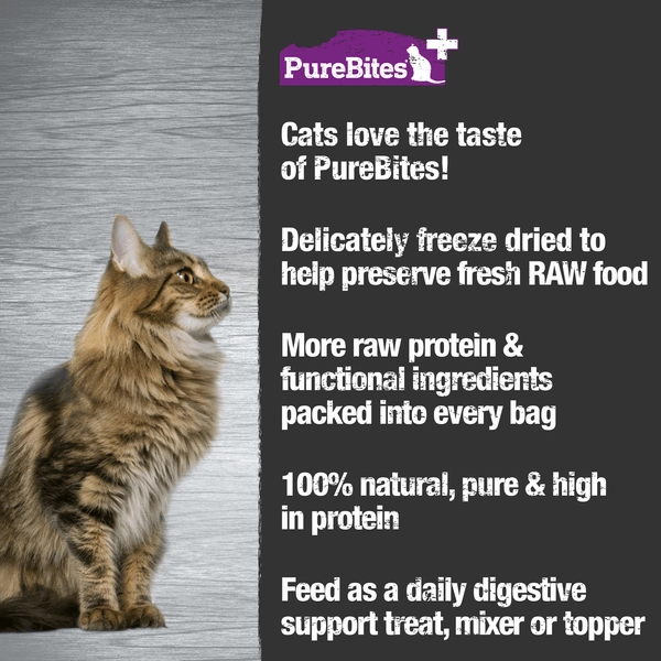 PureBites  Digestion Freeze Dried Cat Treats, 31g