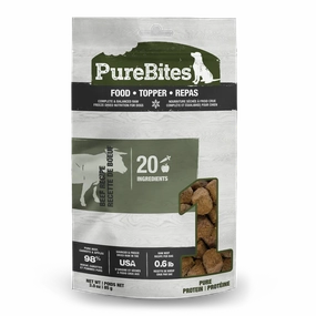 PureBites Freeze Dried Food Toppers For Dogs - Beef 85g