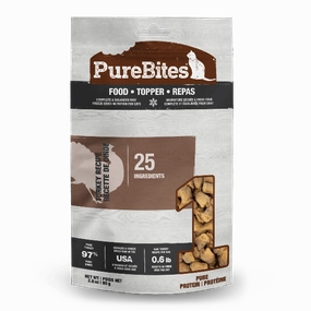 PureBites Freeze Dried Turkey Recipe Food Topper for Cats