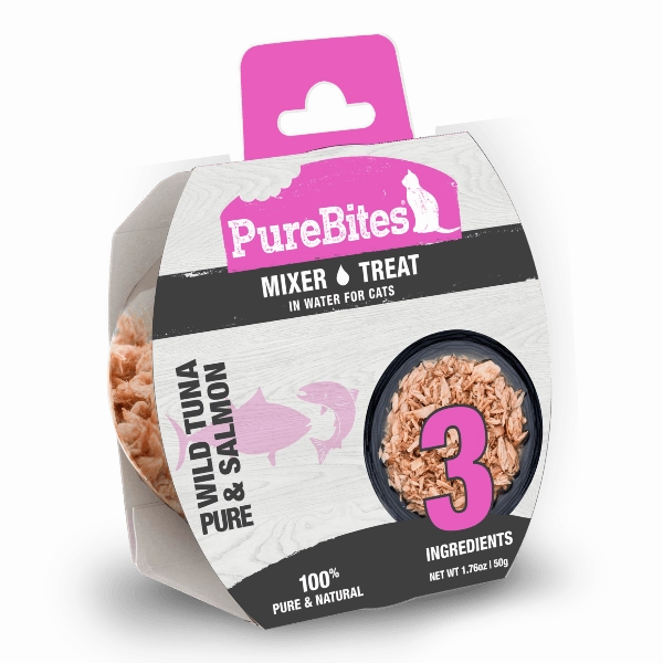 Purebites Mixers for Cats; Wild Tuna & Salmon
