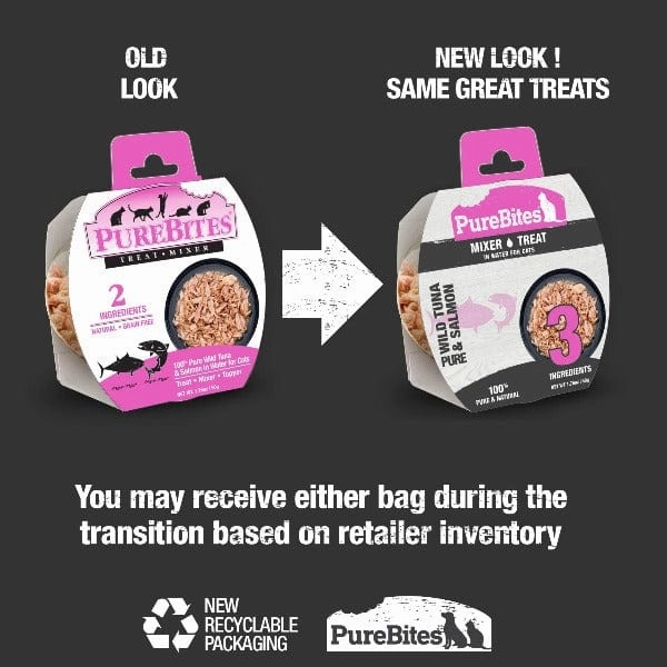 Purebites Mixers for Cats; Wild Tuna & Salmon