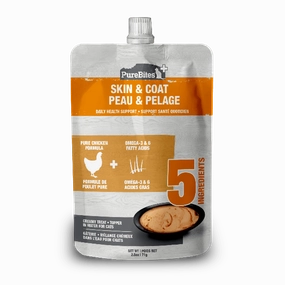 PureBites  Squeezables For Cats; Skin & Coat