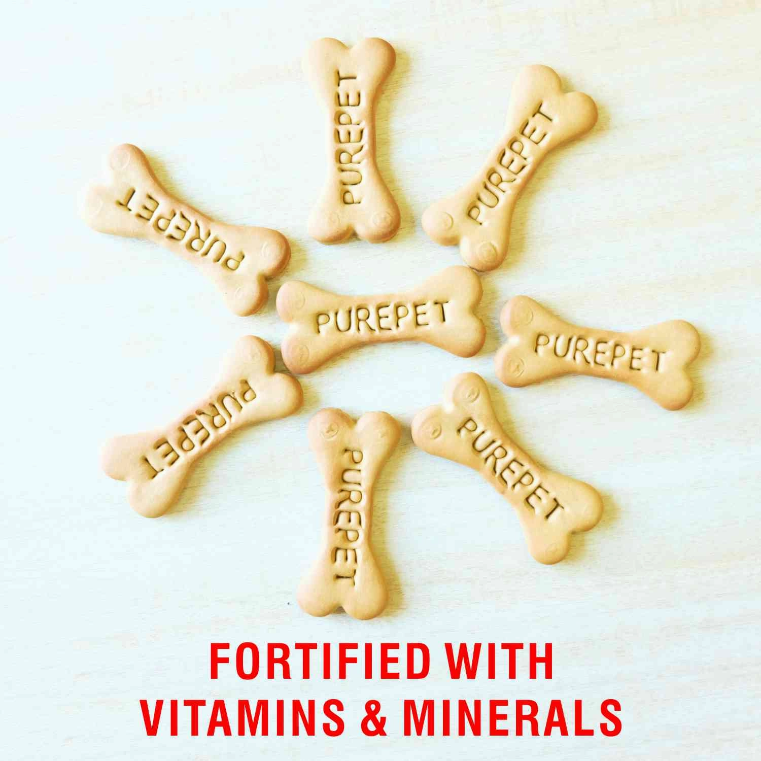 Purepet Chicken Flavour Real Chicken Biscuit Dog Treats