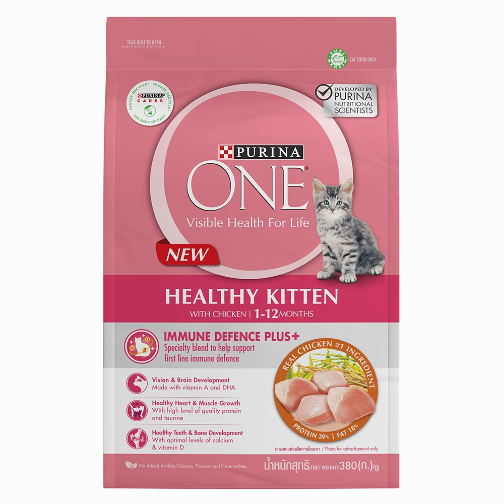 Purina One Cat Healthy Kitten 380g