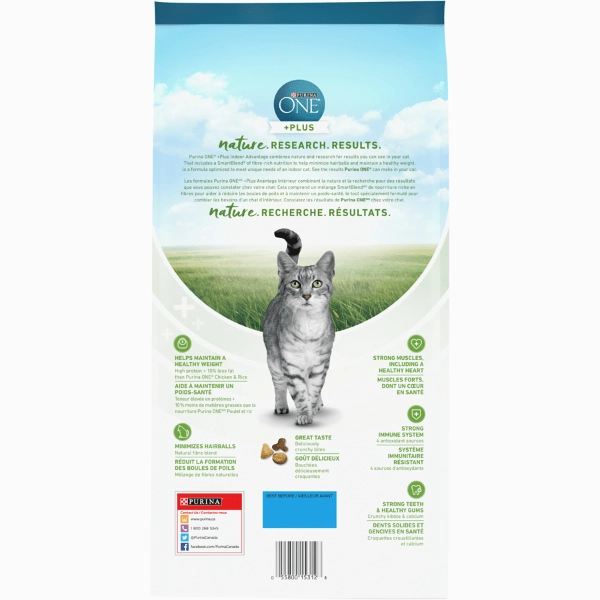 Purina ONE  Plus Indoor Advantage Real Turkey Dry Cat Food