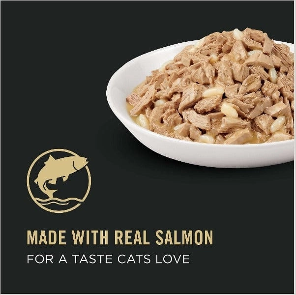 Purina Pro Plan Complete Essentials Salmon & Rice Entre in Gravy Canned Cat Food, 85g