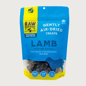 RAW DYNAMIC Air-Dried Pasture Raised Lamb Treat for Dogs & Cats