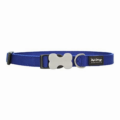Red Dingo Dog Collar Blue (15mm x 24-36cm)