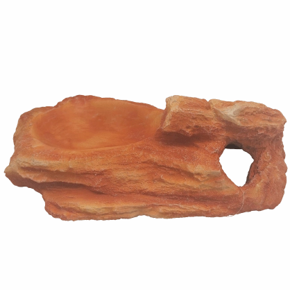 Repti Gear Desert Reptile Food or Water Dish & Cave