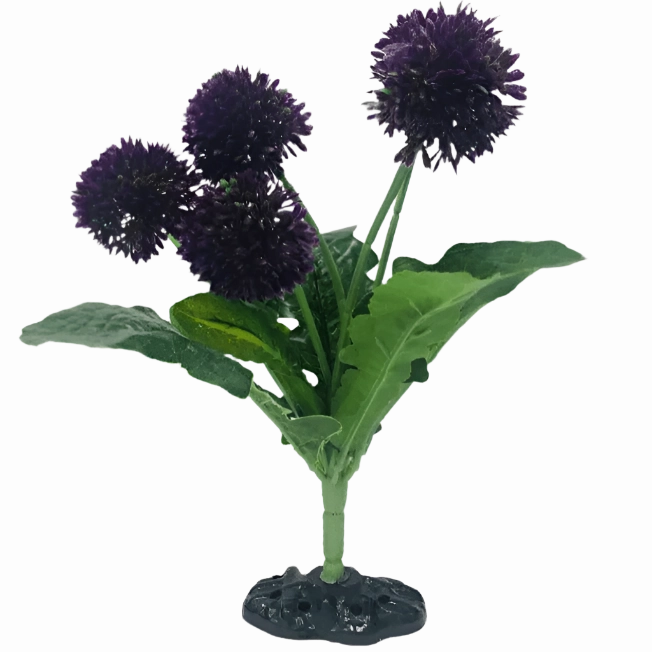 Repti Gear Purple Marigold Plant Decoration 25cm