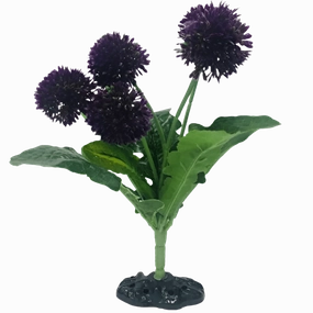 Repti Gear Purple Marigold Plant Decoration 25cm