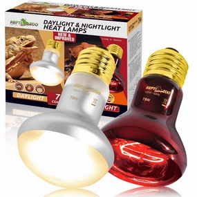 Reptizoo Combo Daylight & Nightlight Heat Lamps