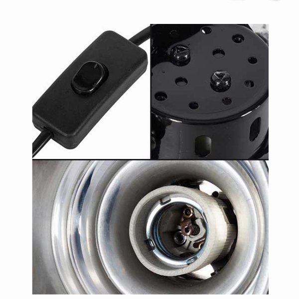 Reptizoo Mini Dome Lamp Fixture