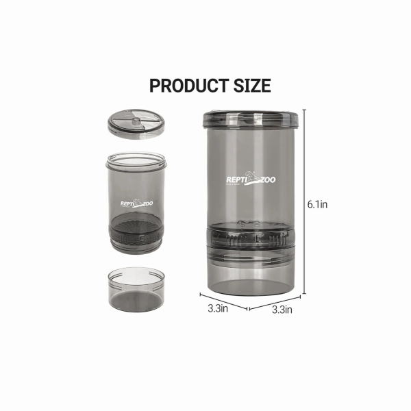Reptizoo Reptile Cricket And Powder Mixer